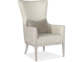 Hooker Furniture Living Room Kyndall Club Chair with Accent Pillow